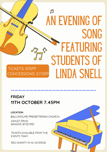 An evening of song
